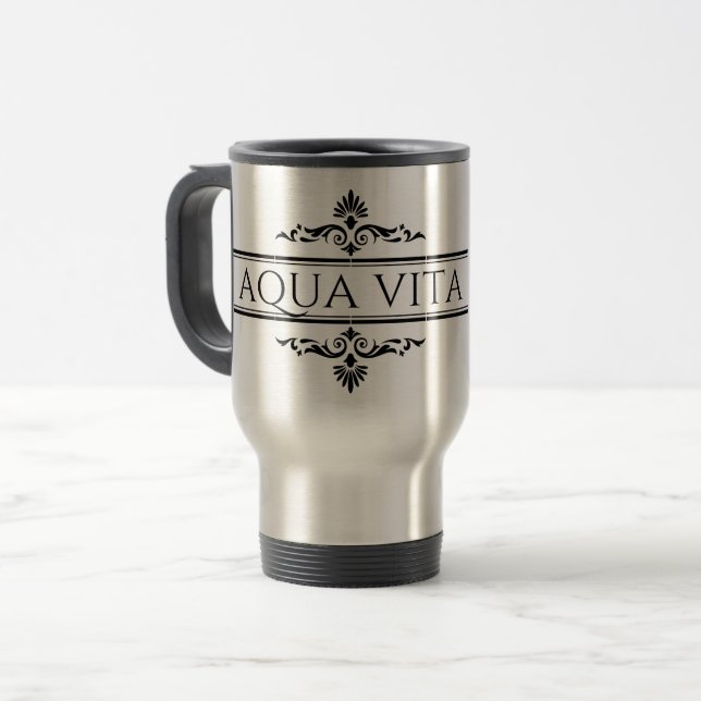 Taza De Viaje Aqua Vitae (Anverso izquierdo)