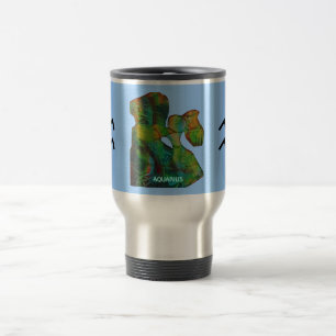 Taza De Viaje Aquarius Zodiac Mug