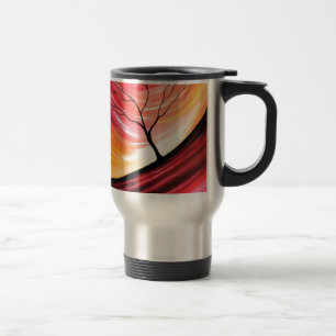 Taza De Viaje Árbol abstracto - Arte moderno