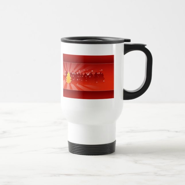 Taza De Viaje Árbol de Navidad (Derecha)