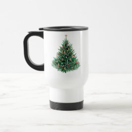 Taza De Viaje árbol de Navidad