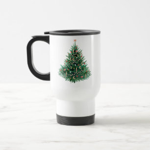 Taza De Viaje árbol de Navidad