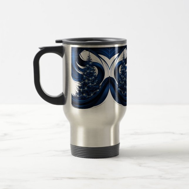 Taza De Viaje Árbol de Navidad (Izquierda)