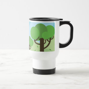 Taza De Viaje Árboles
