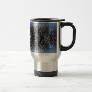 Taza De Viaje Árboles de imagen espejos