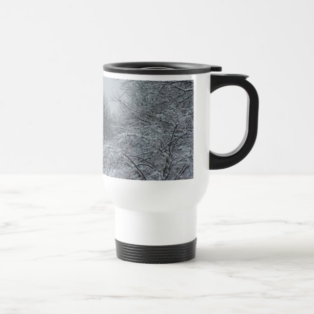 Taza De Viaje Árboles del invierno (Derecha)