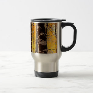Taza De Viaje Árboles del lago Tahoe Aspen