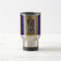 Archangel Michael travel mug