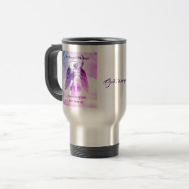 Taza De Viaje Archangel Michael violet travel mug