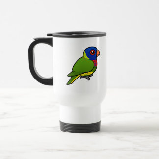 Taza De Viaje Arco iris Lorikeet de Birdorable