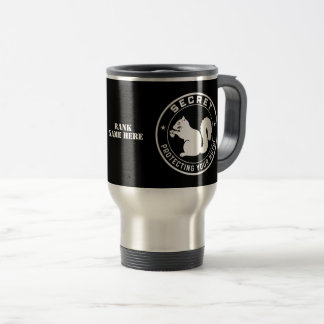 Taza De Viaje ardilla secreta que protege tu Personalizable de n