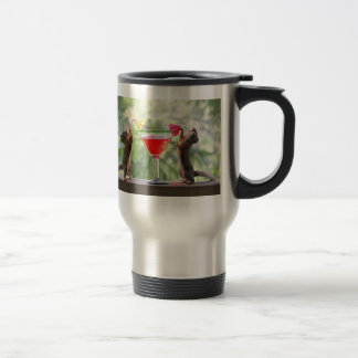 Taza De Viaje Ardillas de la hora feliz