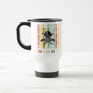 Taza De Viaje Arma de cráneo, noche de Halloween