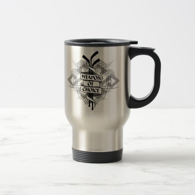 Taza De Viaje Arma De Elección (Hockey) (Derecha)