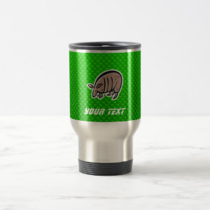 Taza De Viaje Armadillo lindo; Verde