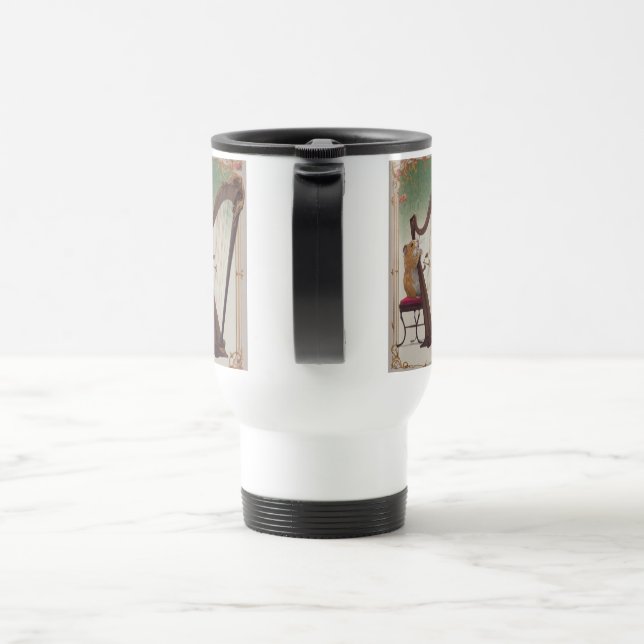 Taza De Viaje Arpista Hámster (Mango)