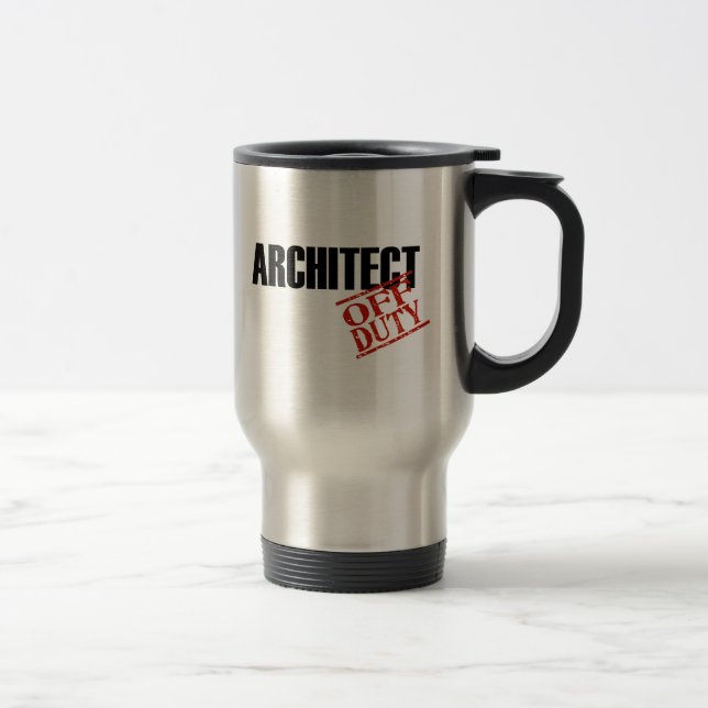 Taza De Viaje Arquitecto fuera de servicio (Derecha)
