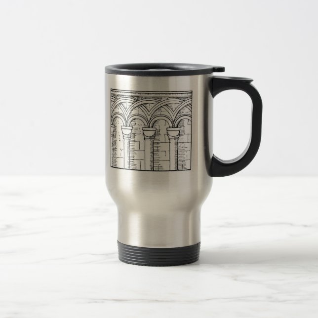 Taza De Viaje Arquitectura Medieval (Derecha)