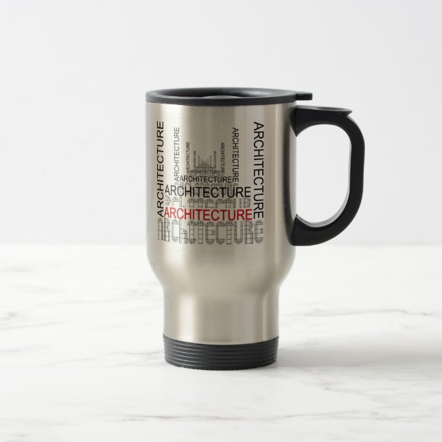Taza De Viaje ARQUITECTURA Moderna Sleek (Derecha)