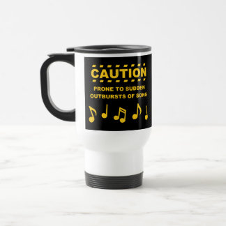 Taza De Viaje Arrebatos súbitos propensos de la precaución de la
