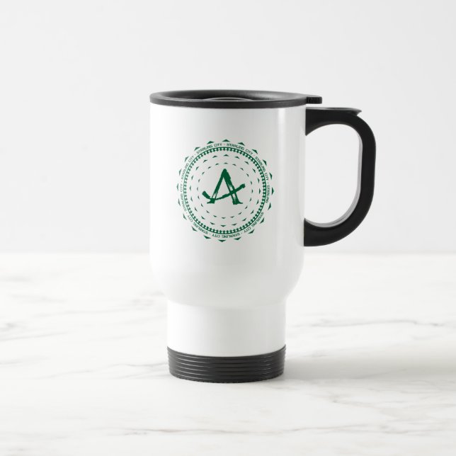 Taza De Viaje Arrow | Starling City Arrow Logo (Derecha)