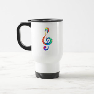 Taza De Viaje Arroyo arcoiris estratificado