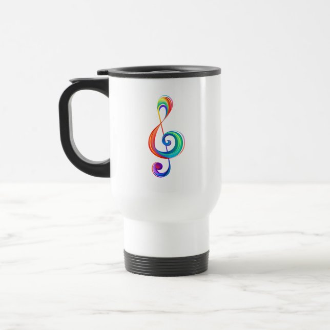 Taza De Viaje Arroyo arcoiris estratificado (Izquierda)