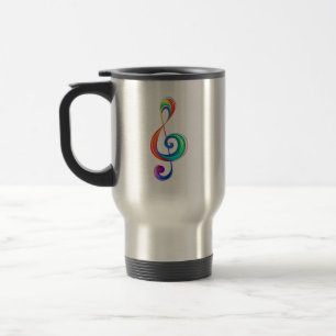 Taza De Viaje Arroyo arcoiris estratificado
