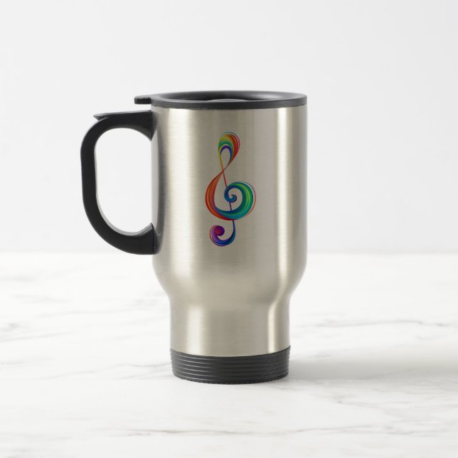 Taza De Viaje Arroyo arcoiris estratificado (Izquierda)