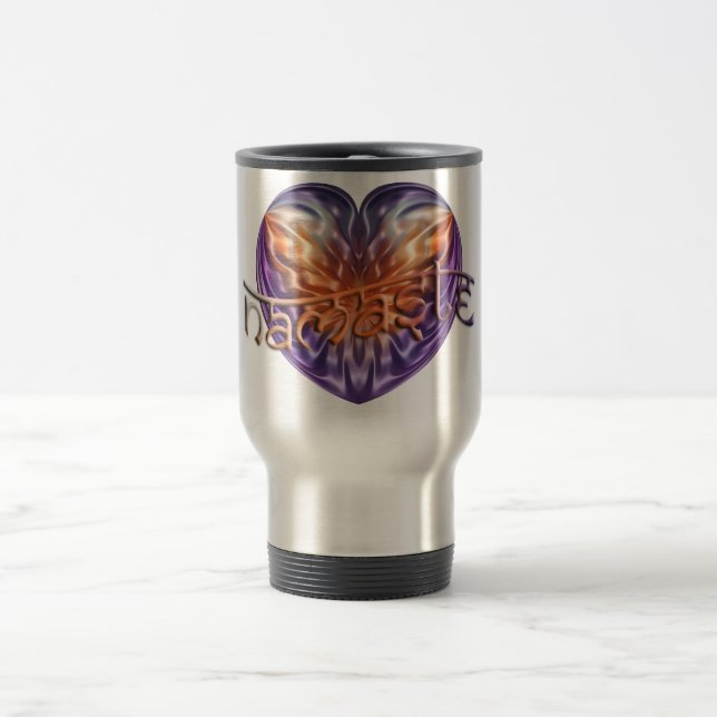 Taza De Viaje ART Heart NAMASTE (Centro)