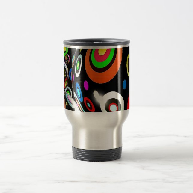 Taza De Viaje Arte abstracto (Centro)
