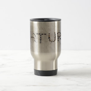 Taza De Viaje Arte de arena para gráficos naturales