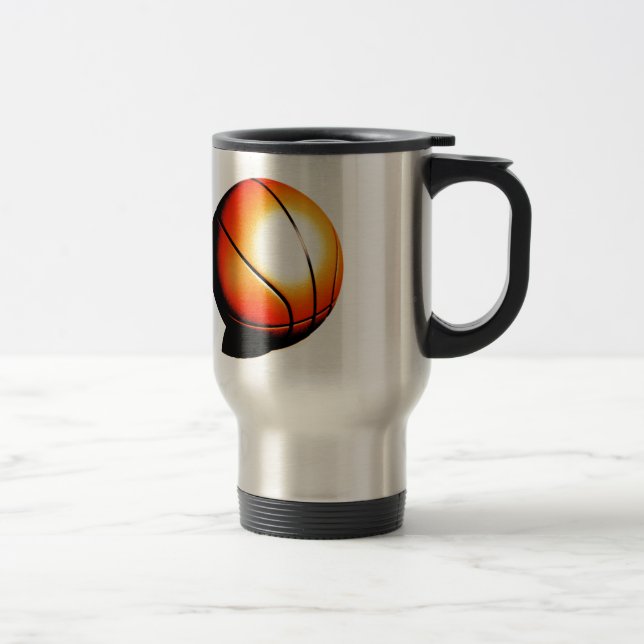 Taza De Viaje Arte de baloncesto (Derecha)