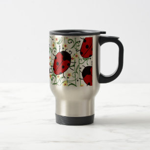 Taza De Viaje Arte de Ladybug