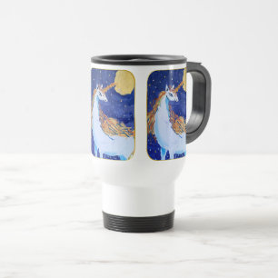 Taza De Viaje "Arte de niños" de Unicornio