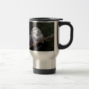 Taza De Viaje Arte de vida silvestre del bosque de pareja de búh