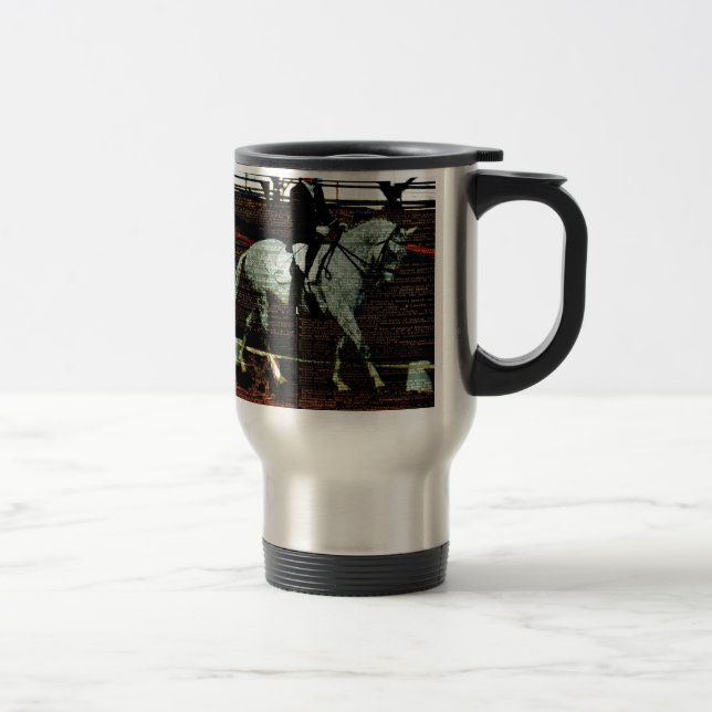 Taza De Viaje Arte Dressage (Derecha)
