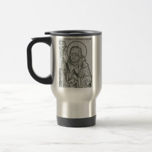 Taza De Viaje Arte gráfico sagrado celta de Santa Columba de Ion