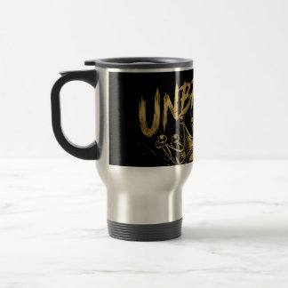 Taza De Viaje Arte Motivacional Edgy Corona del Rey Cráneo Inque