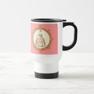 Taza De Viaje Arte Ornato de la morena blanca