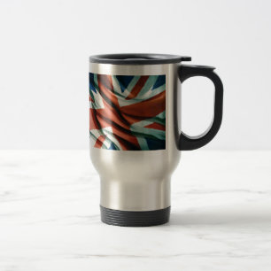 Taza De Viaje Arte pop de bandera británica
