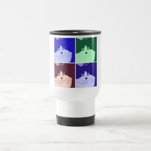 Taza De Viaje Arte pop de gatos Kitty