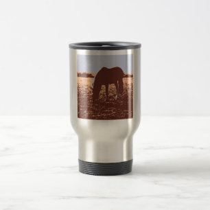 Taza De Viaje Arte pop de moda de caballo
