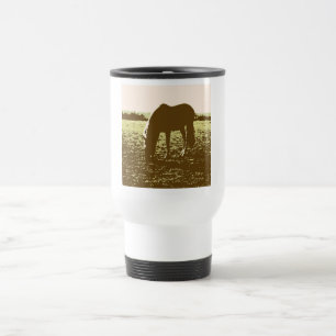 Taza De Viaje Arte pop de moda de caballo