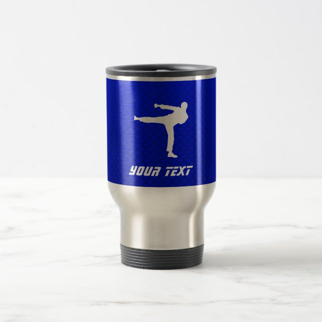Taza De Viaje Artes marciales azules (Centro)