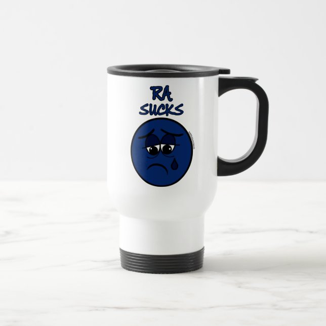 TAZA DE VIAJE ARTRITIS REUMATOIDE SUCES (Derecha)