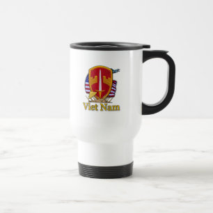 Taza De Viaje asesor militar maag macv sog vietnam patch mug