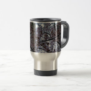 Taza De Viaje 🌸 ↷ asombrosas flores de cerezo fabulosas