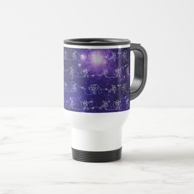 Taza De Viaje Astronauta (Anverso derecho)