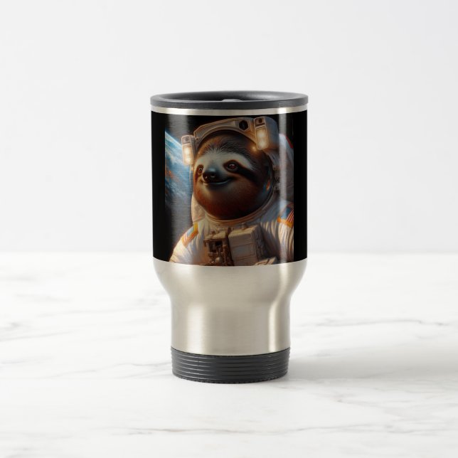 Taza De Viaje Astronauta de Sloth (Centro)